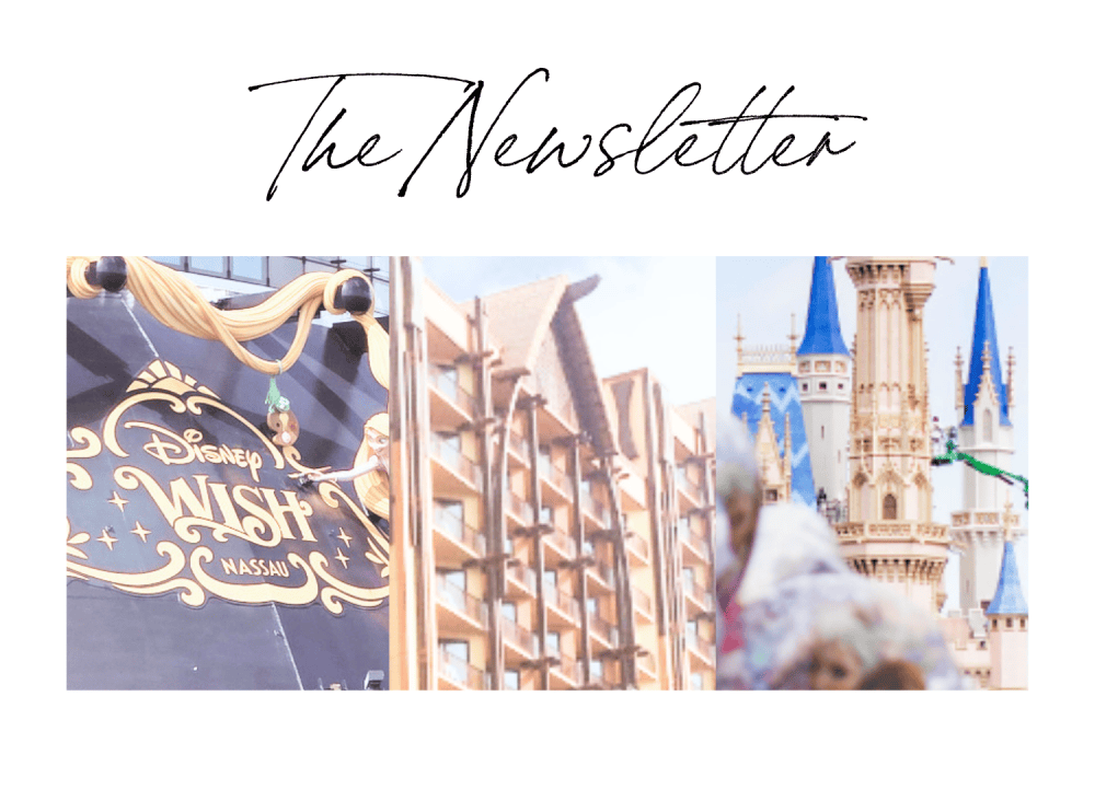 dISNEY tRAVEL pLANNING nEWSLETTER