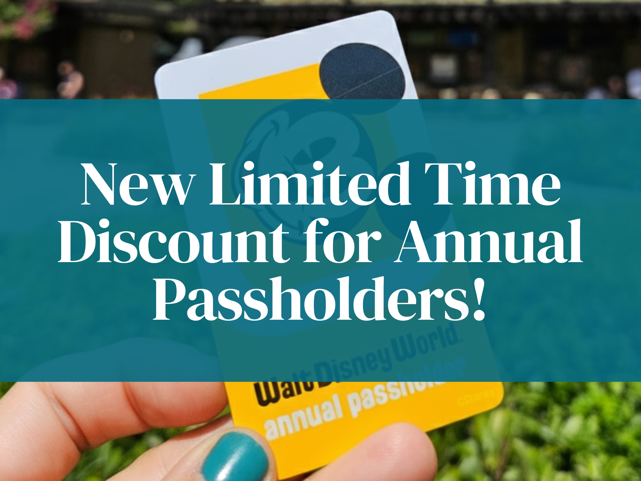 There’s a New Disney World Annual Passholder Discount You’ll Want to Know About
