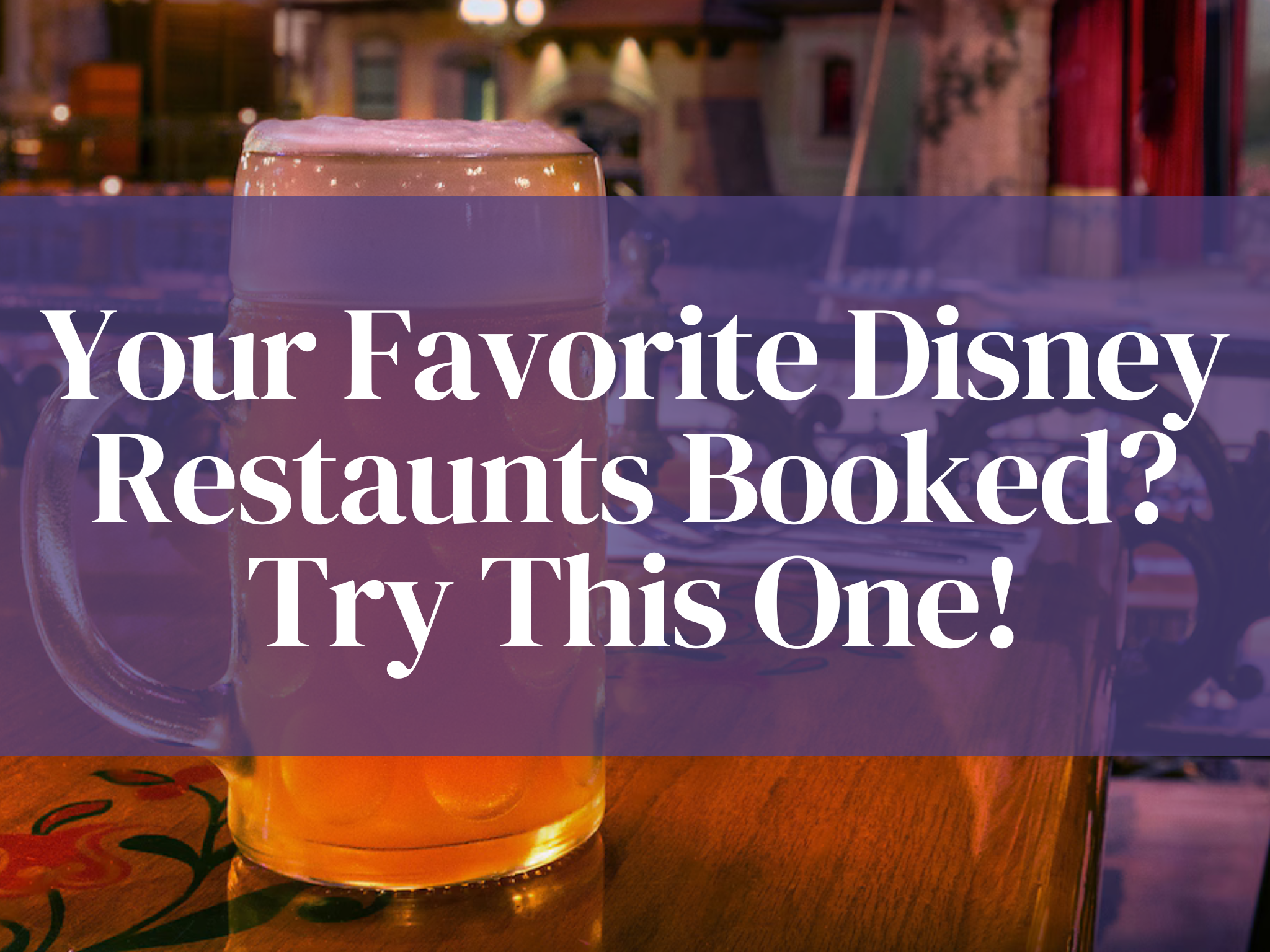 Disney EPCOT Biergarten Review – This Could Land as #1 On Your List